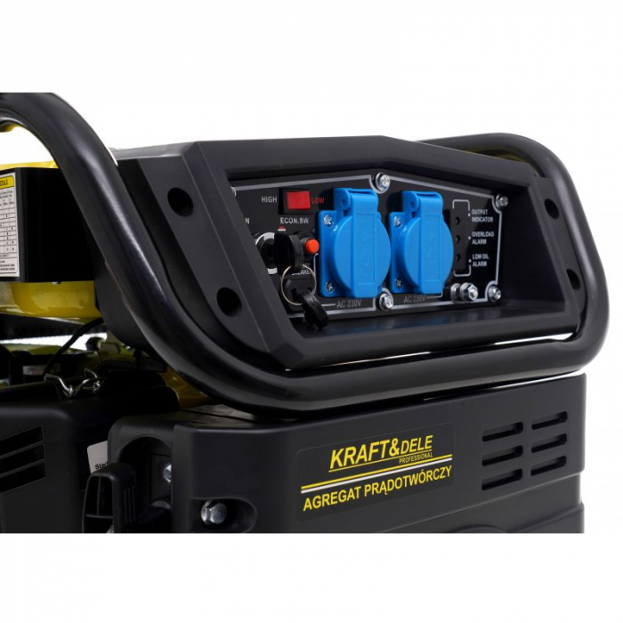 Generator invertor Kraft&Dele KD194, 5200W, 230V, 4 timpi [4]