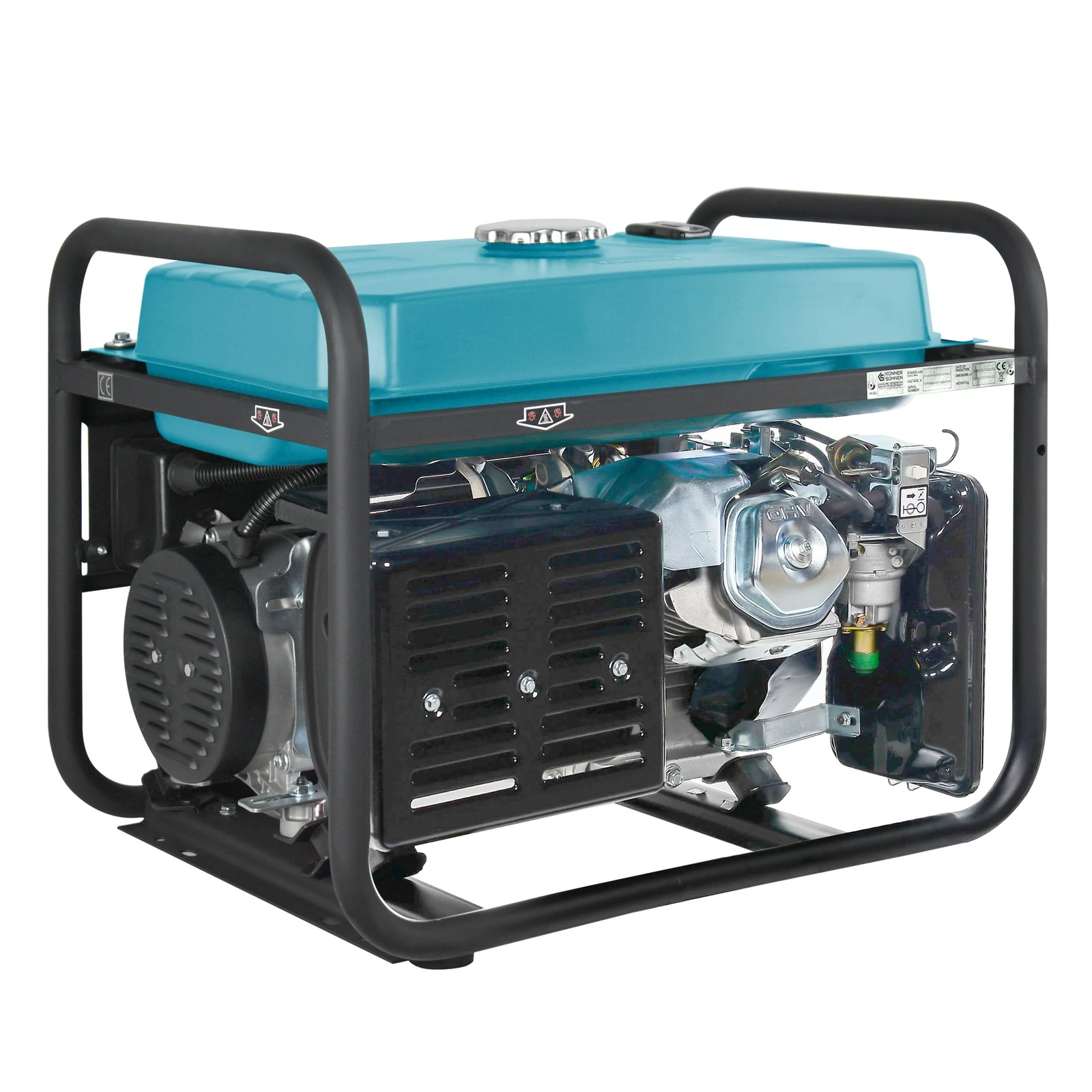 Generator pe benzina, 5,5 kW, monofazat/trifazat, Könner & Söhnen, KS 7000E 1/3 [16]