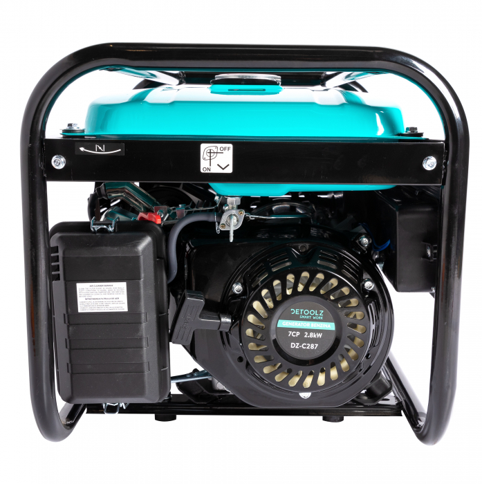 Generator pe benzina 7CP, 2.8KW, Detoolz DZ-C287 [4]