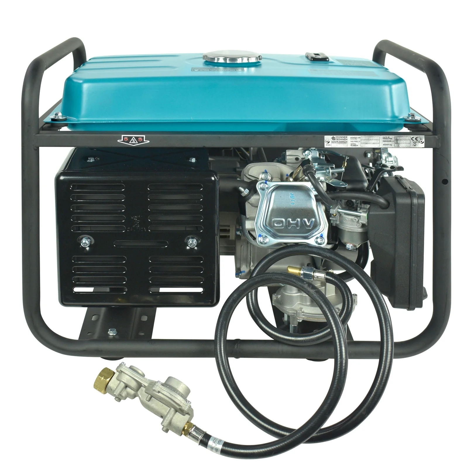 Generator pe gaz/benzina, 5,5 kW, Könner & Söhnen, KS 7000E G [16]