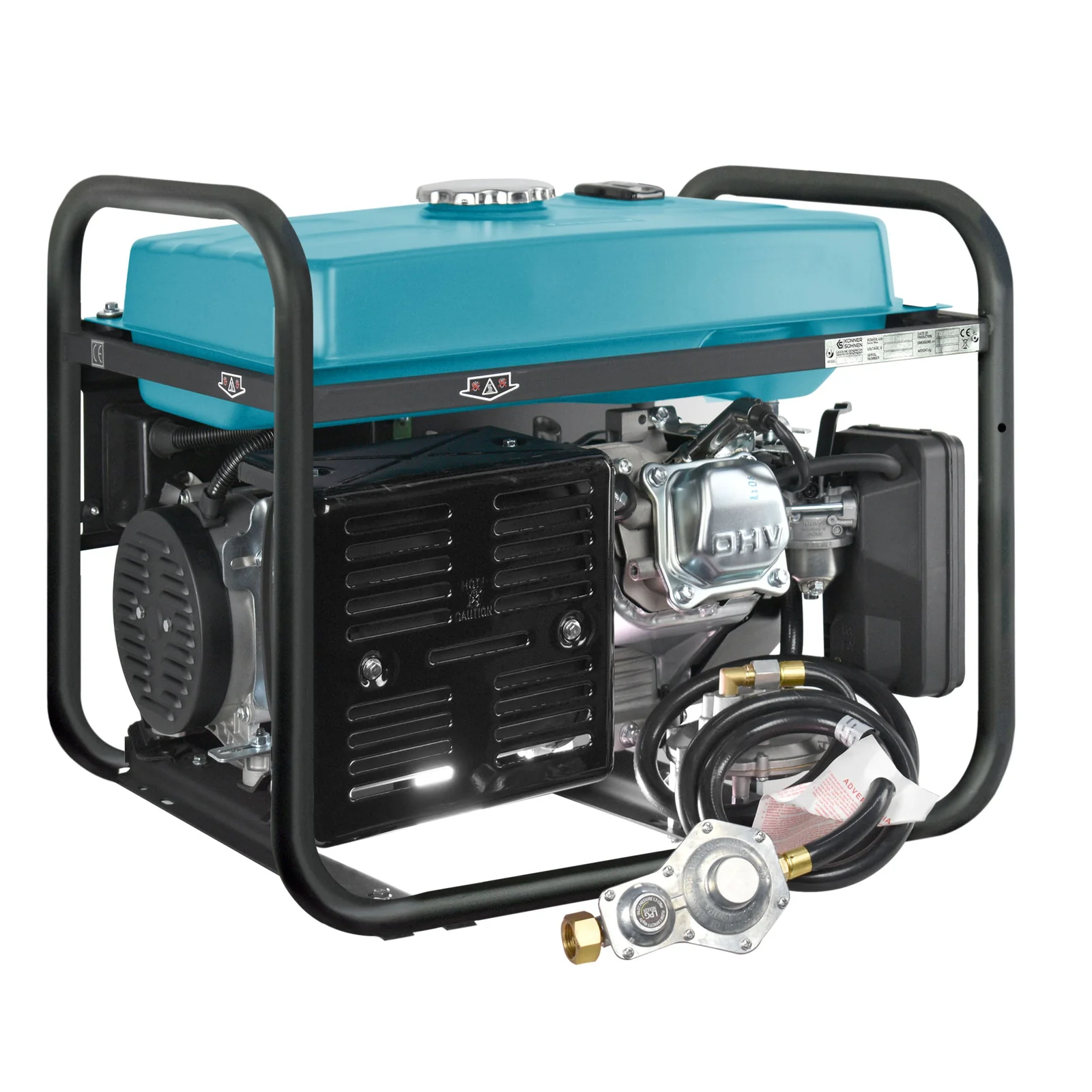 Generator pe gaz/benzina, 8 kW,  Könner & Söhnen, KS 10000E G [14]