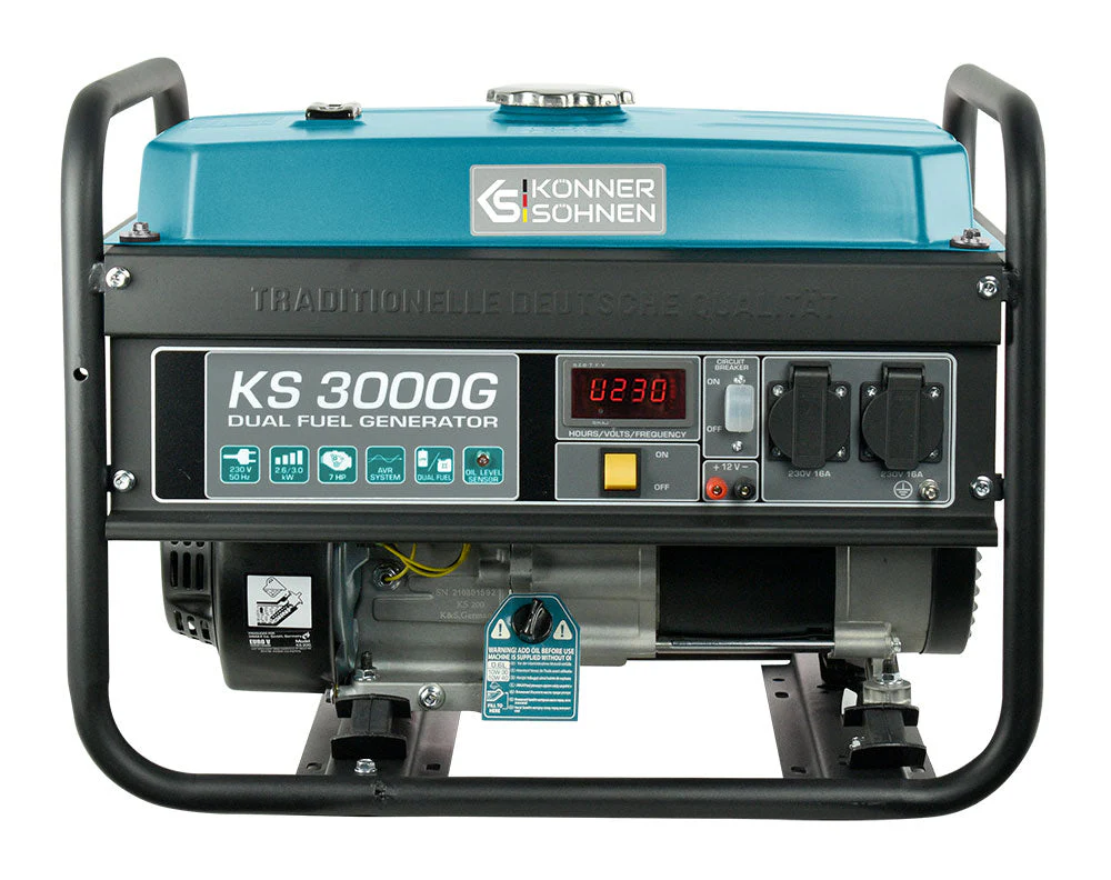Generator pe gaz/benzina Könner & Söhnen KS 3000G [2]
