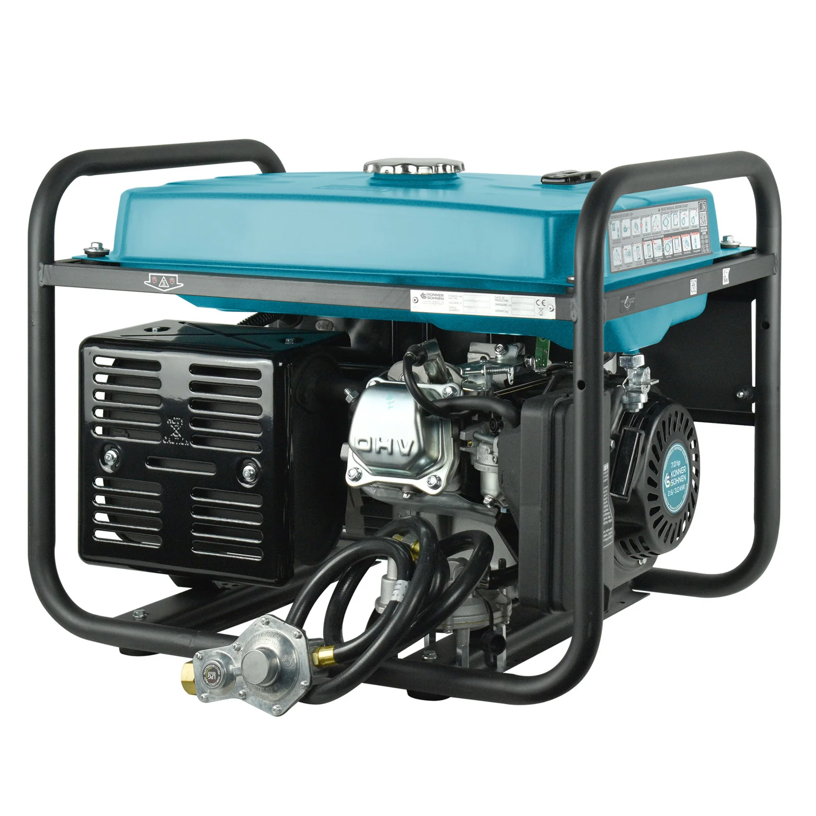 Generator pe gaz/benzina Könner & Söhnen KS 3000G [6]