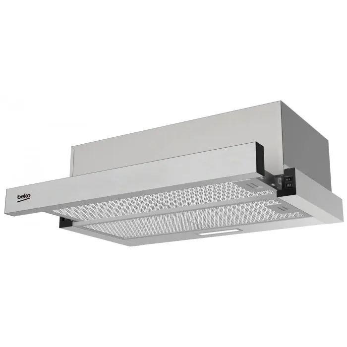 Hota incorporabila telescopica BEKO HNT63322XH, 1 motor, 320 m3/h, L 60 cm, inox [2]