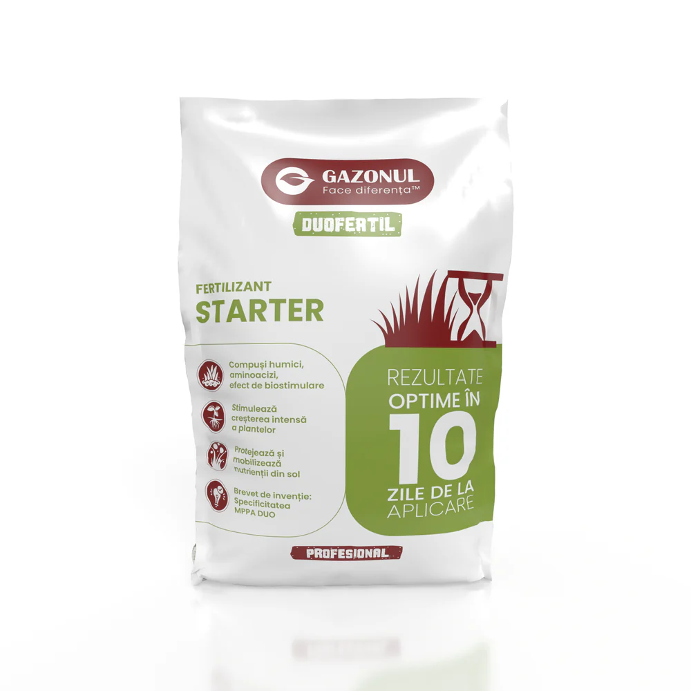 Îngrășământ gazon Starter 15 KG pentru însămânțare, supraînsămânțare și reabilitare [2]