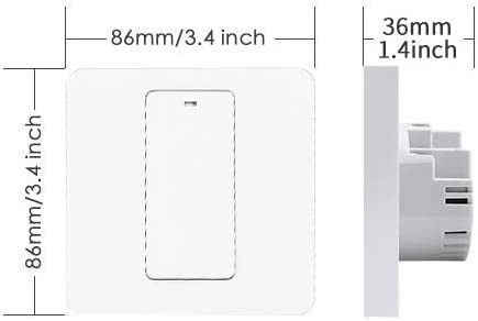 Intrerupator Smart Meross MSS550 WiFi, 2 sensuri [2]