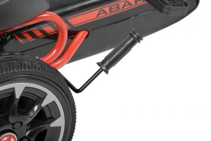 Kart cu pedale, ABARTH Black, 113 x 57 x 73 cm [3]