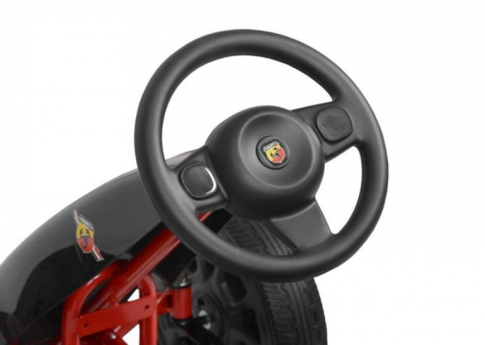 Kart cu pedale, ABARTH Black, 113 x 57 x 73 cm [4]