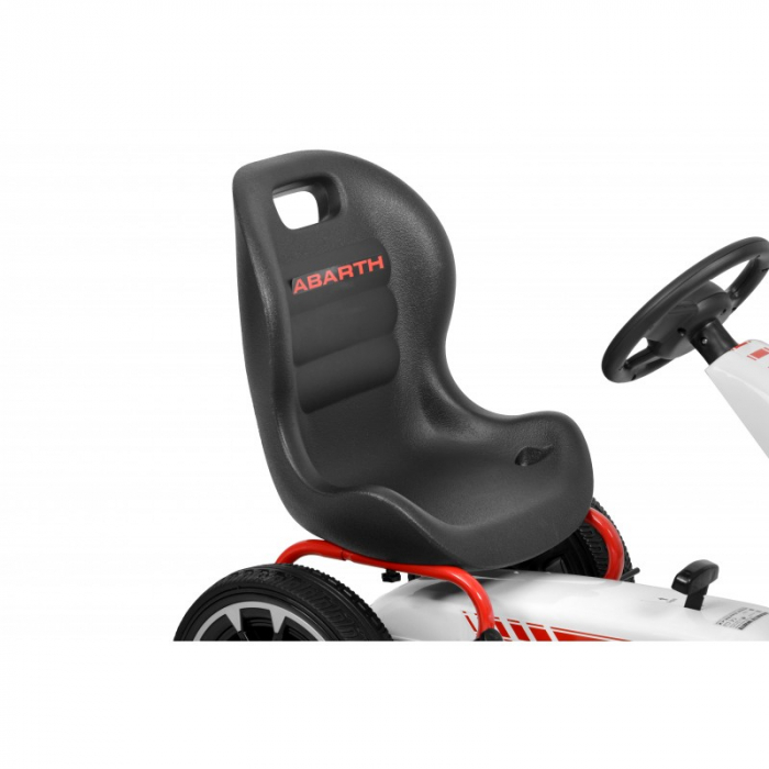 Kart cu pedale ABARTH WHITE [3]