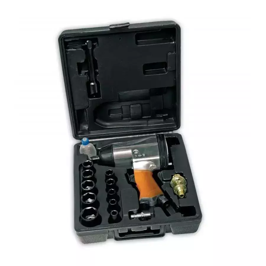 Kit cheie cu impact pneumatica  1/2" 310 Nm 17 buc PANSAM A533161 [2]