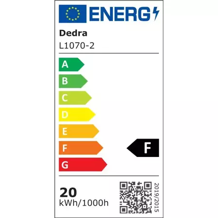Lampa atelier 20W LED SMD, DEDRA L1070-2 [2]