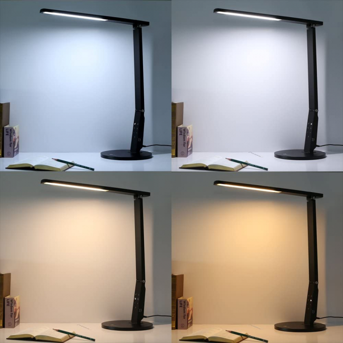 Lampa de birou cu LED TaoTronics TT-DL10, incarcare USB, 4 culori de lumina, 600 lumeni [3]