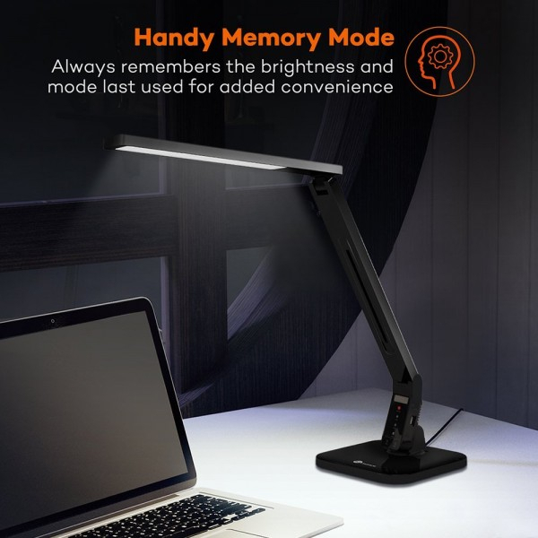 Lampa de birou LED TaoTronics TT-DL01 control Touch, 4 moduri, 14W, USB [2]