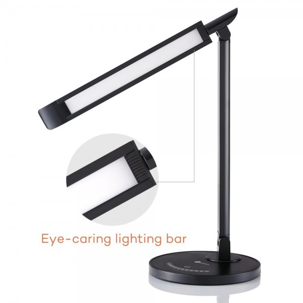 Lampa de birou LED TaoTronics TT DL13 control Touch, 5 moduri, Protectie Ochi -.Negru [4]
