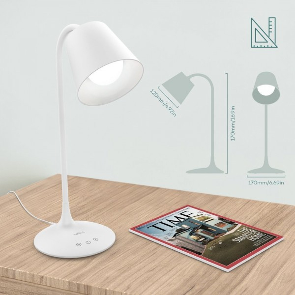 Lampa de birou LED VAVA VA-DL29, 3 modri de lumina, cu reglare touch a Intensitatii [2]