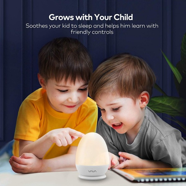 Lampa de veghe Smart VAVA VA-CL006 LED cu reglare touch a Intensitatii, lumina calda si rece [2]