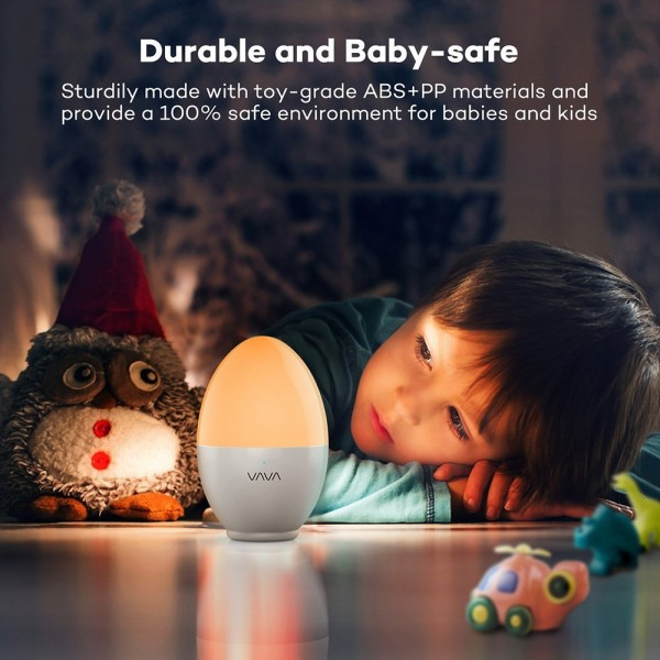 Lampa de veghe VAVA VA-HP008 LED cu reglare touch a Intensitatii, lumina calda si rece [5]