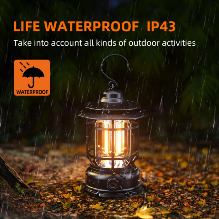 Lampa LED Superfire T51, 195lm, acumulator 2300mAh, incarcare USB-C [5]