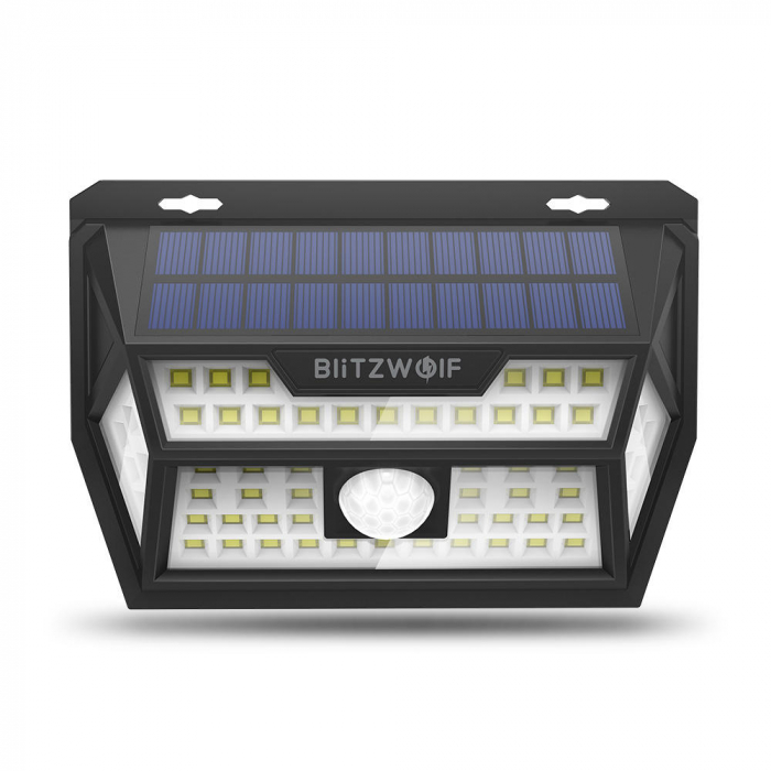 Lampa solara BlitzWolf BW-OLT1, LED, 62 leduri, incarcare solara si senzor de miscare [4]