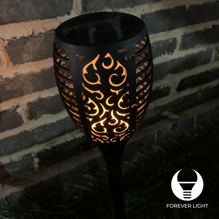 Lampa solara cu efect flacara Forever Light, 33 LED-uri SMD, 600mAh Ni-Mh IP65 [2]