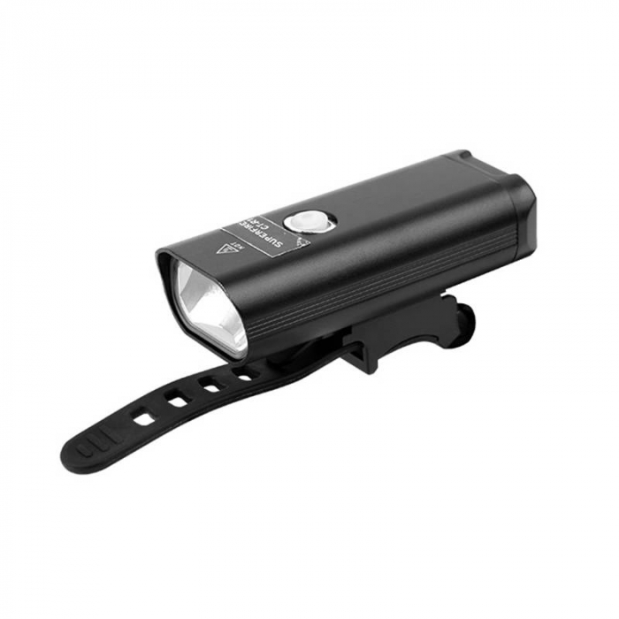 Lanterna LED pentru bicicleta Supfire GT-R1, 200lumeni, acumulator 1800 mAh, USB [1]