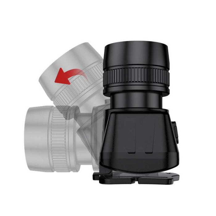 Lanterna LED pentru cap Supfire HL50, USB, 300lm, 200m, incarcare USB [4]