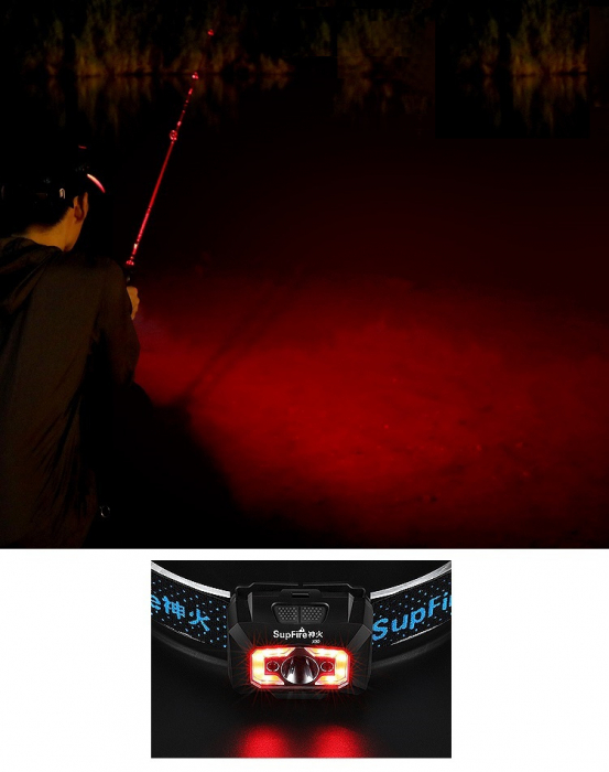 Lanterna LED pentru cap Supfire X30, USB, 500lm, 130m [2]