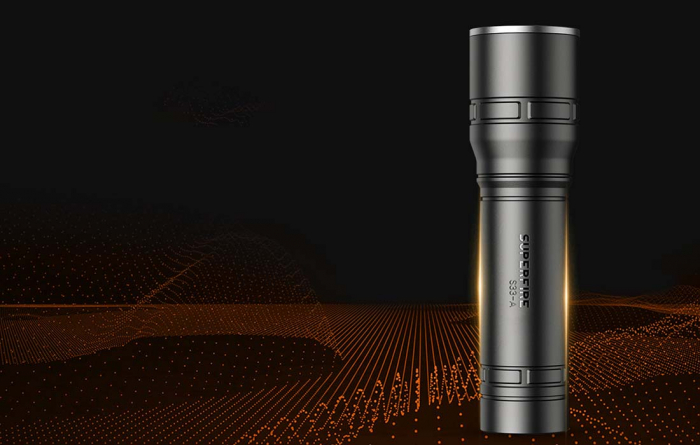 Lanterna LED Superfire S33-A, 130lm, 220M, incarcare USB, 2.5W [5]