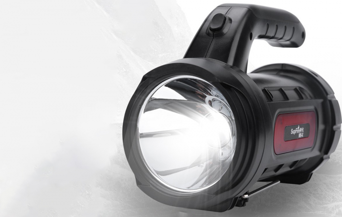 Lanterna LED Supfire M9-X, USB, 440lm, 390m, PowerBank, incarcare USB, 3000mAh, lumina rosie [4]