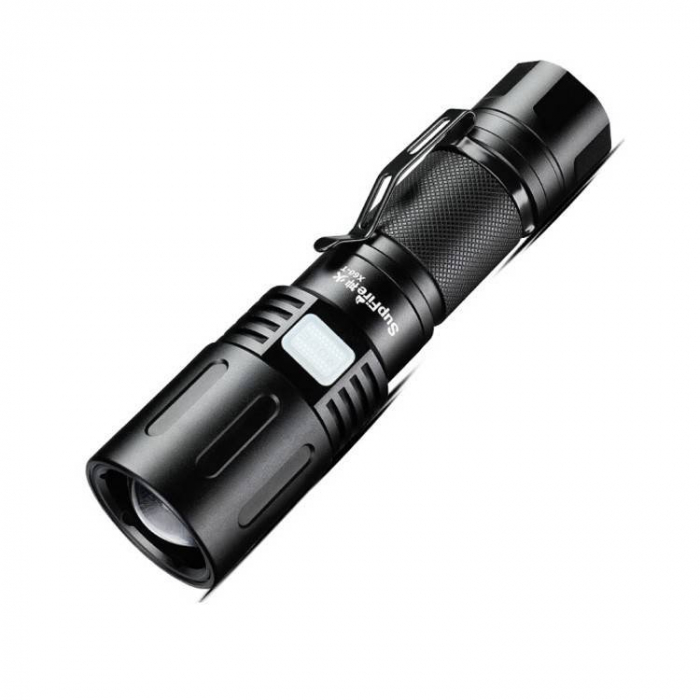 Lanterna LED SupFire X60-T cu Zoom, 36W, 3000 lm, 3400 mAh, incarcare USB, IP34, functie Powerbank [1]
