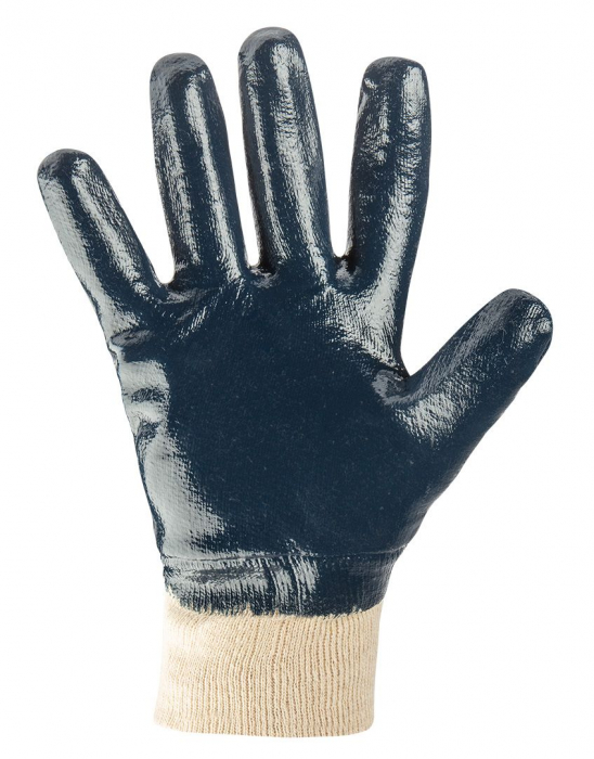 Manusi de lucru, din bumbac, acoperite complet cu nitril, 4121X, marimea 10, 97-630-10 [3]