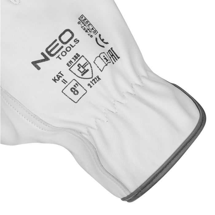 Manusi de lucru protectie moderata, 2122X, piele de capra, marimea 9 ", CE 97-657-9 NEO [8]