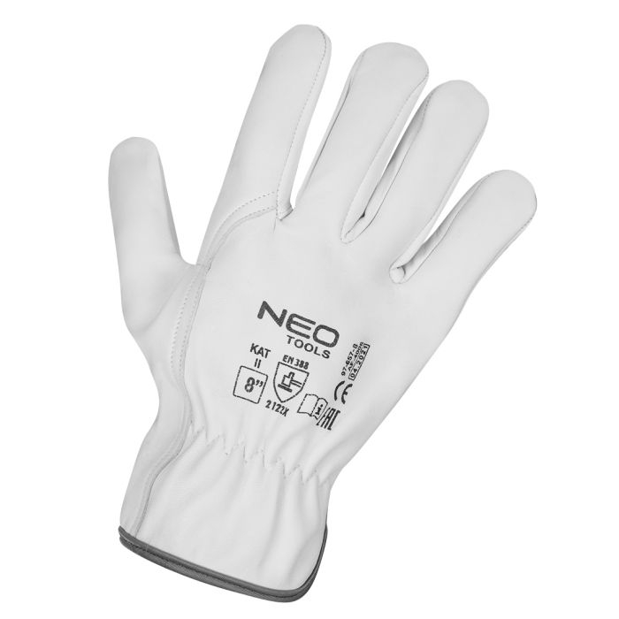 Manusi de lucru protectie moderata, 2122X, piele de capra, marimea 9 ", CE 97-657-9 NEO [6]
