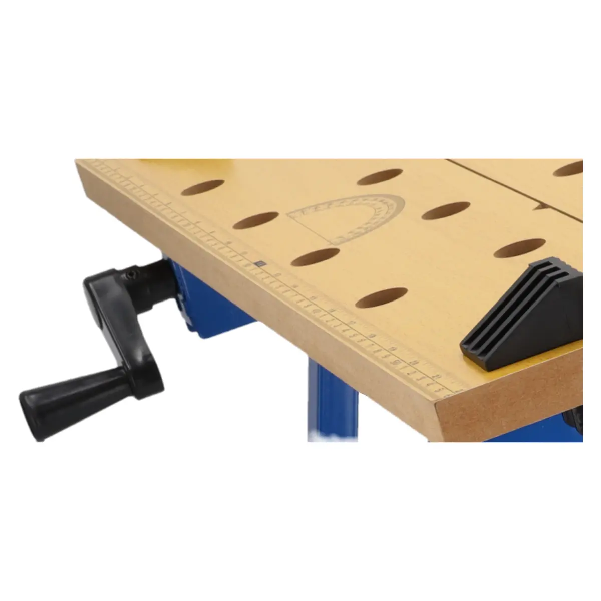 Masa de lucru pentru atelier, capacitate 100 kg, lungime 56 cm, DEDRA N111 [4]