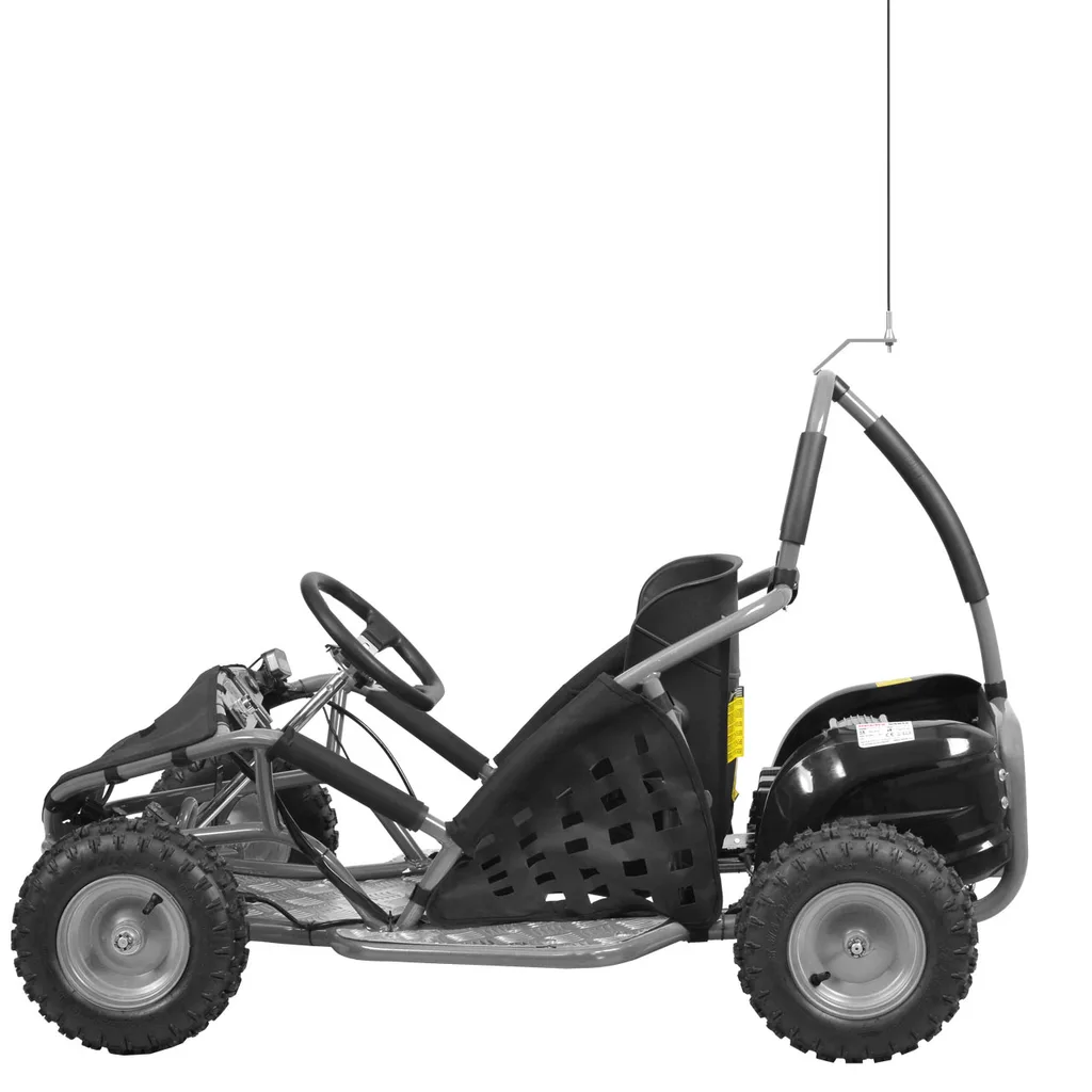 Masina buggy electric, 35 km/h, 48V, 12Ah, 500W,  HECHT 54812 SILVER [7]