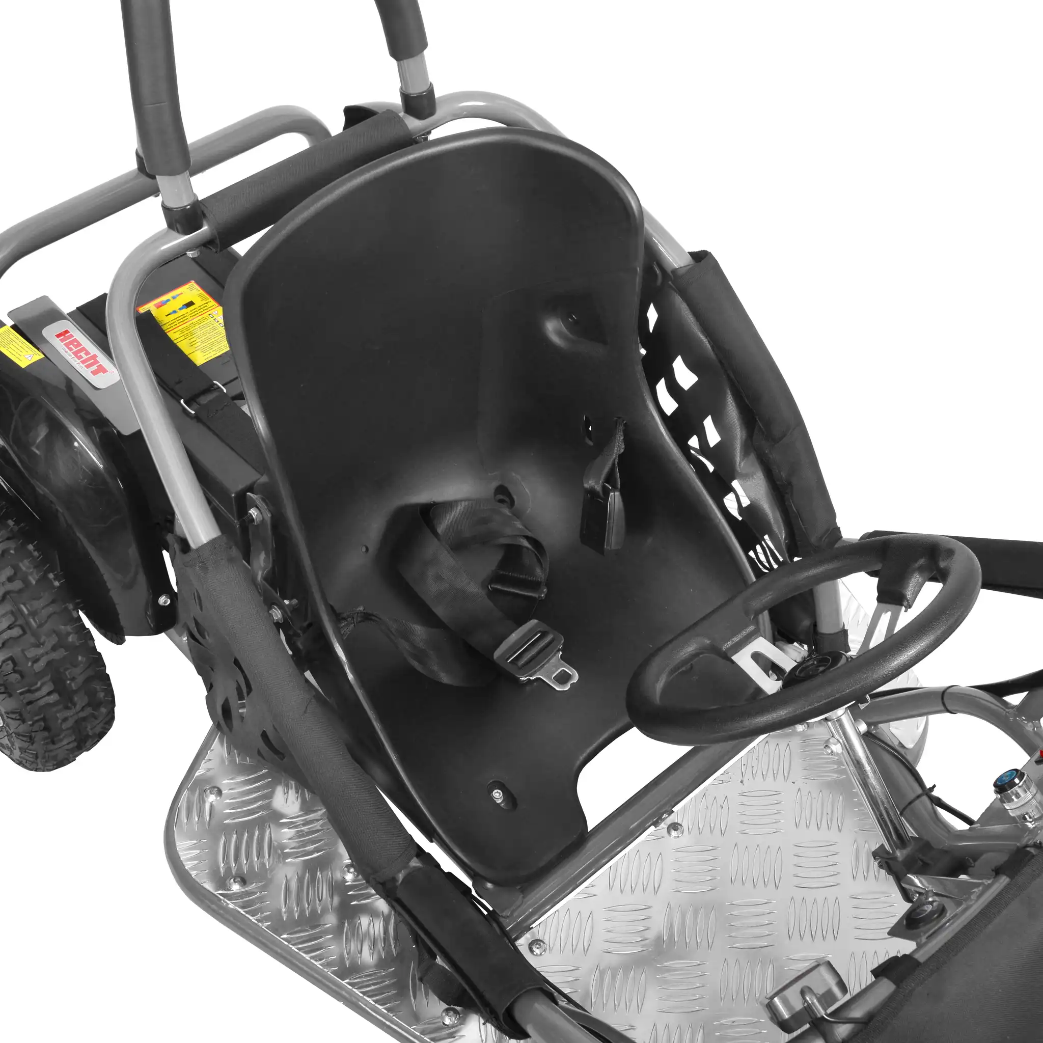 Masina buggy electric, 35 km/h, 48V, 12Ah, 500W,  HECHT 54812 SILVER [5]