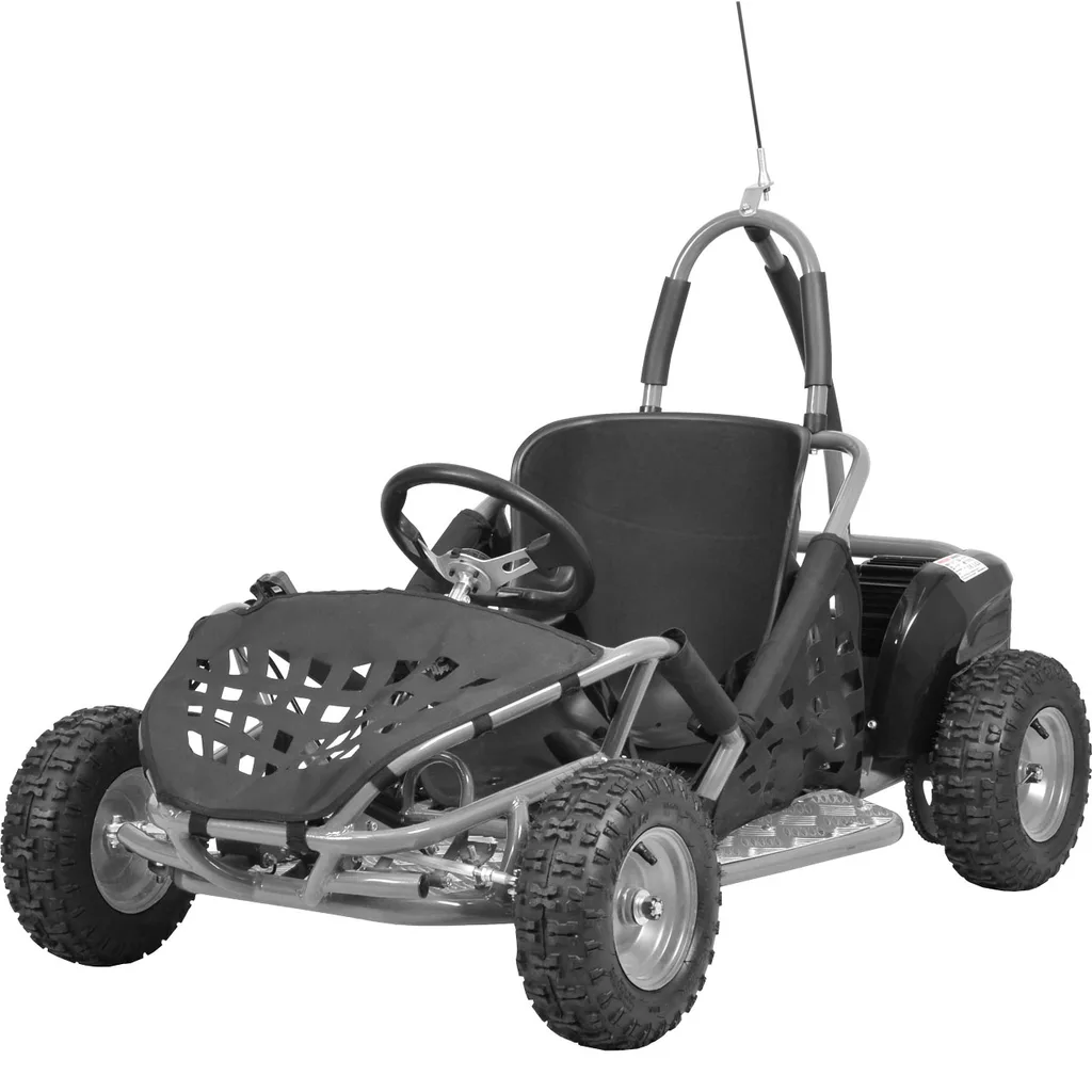 Masina buggy electric, 35 km/h, 48V, 12Ah, 500W,  HECHT 54812 SILVER [6]