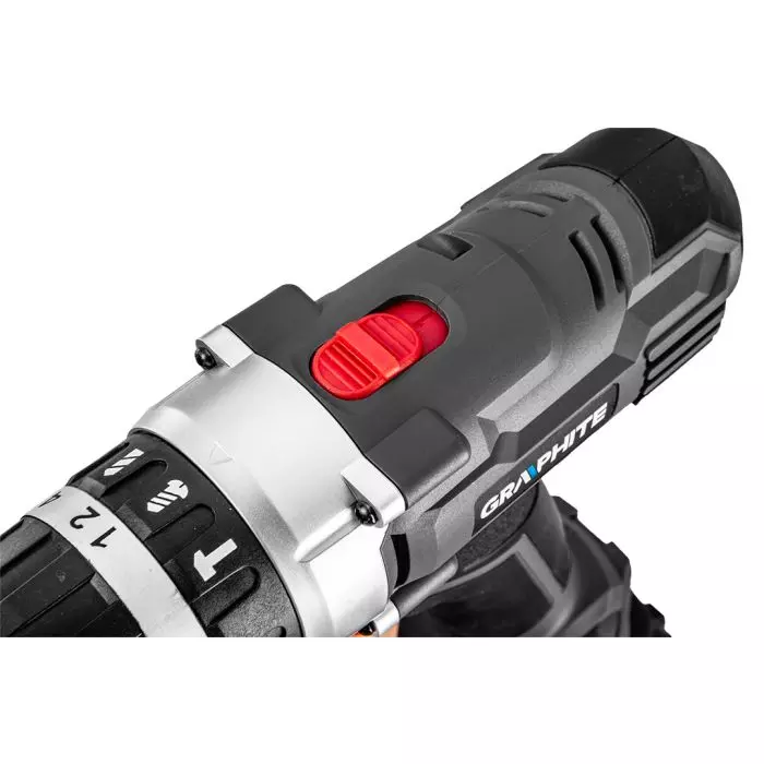 Mașină de găurit cu percutie pe acumulator 58G010 Graphite Energy+ 18V, Li-Ion, mandrina de 13 mm, fără baterie [4]