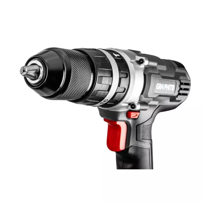Mașină de găurit cu percutie pe acumulator 58G010 Graphite Energy+ 18V, Li-Ion, mandrina de 13 mm, fără baterie [7]