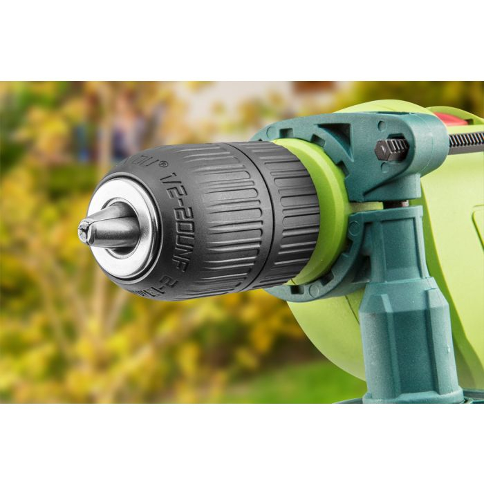 ​​​​​​​Masina de gaurit, insurubat (bormasina), cu percutie, 850 W, mandrina automata 2-13 mm, Verto 50G528 [2]