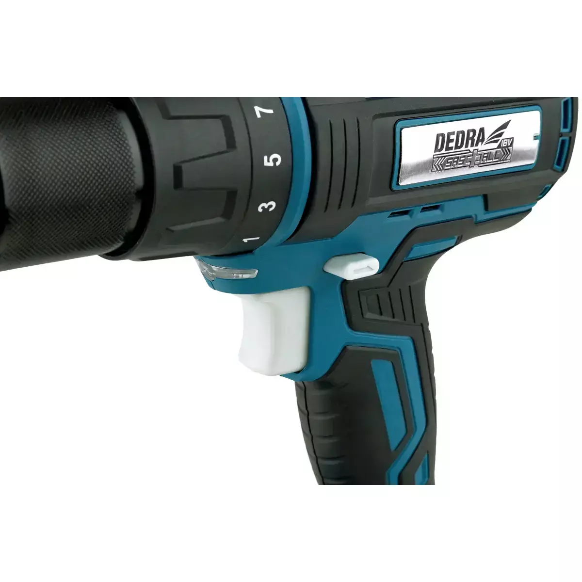 Mașină de găurit/înșurubat cu acumulator, 18V, 50Nm, 13mm cu funcție de impact, fără perii, DEDRA SAS+ALL DED7142 [2]