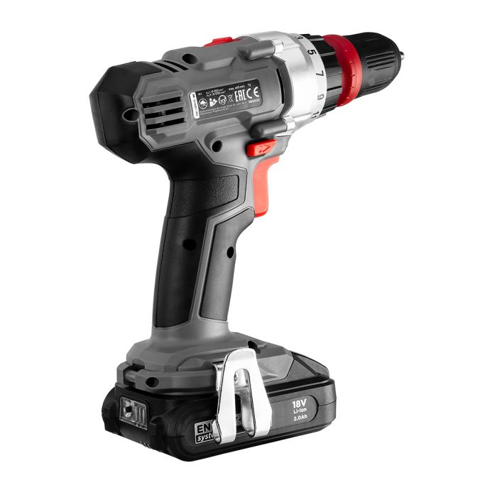 Mașină de găurit/înșurubat Energy+ 18V, Li-Ion, mandrină rapidă fără cheie,10 mm (fara acumulator inclus) GRAPHITE [3]