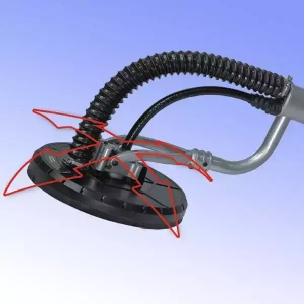 Maşină de slefuit peretii 710W, disc 225 mm, cablu 4 m DEDRA DED7748 [6]
