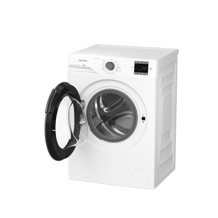 Masina de spalat rufe Arctic APLM1WFSU19210WG, 9 Kg, 1200 RPM, Motor Silent Inverter, Drum Clean+Steam, Child Lock, Anticrease, Digital Display, Add-In, Clasa A, Alb [4]