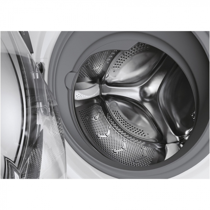 Masina de spalat rufe Candy, 10 kg, clasa A, motor Inverter, 1400 rpm, Steam, conectivitate WiFi/ hOn app, Quick & Clean tehnology, Alb,  HES14104TWM6/1-S [4]
