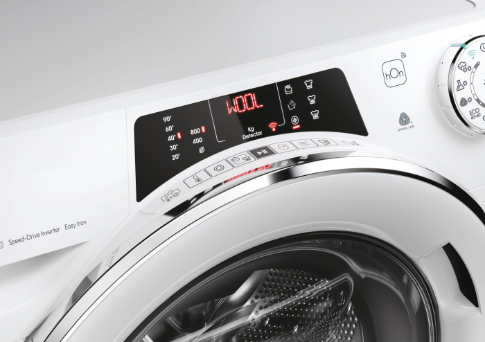 Masina de spalat rufe cu uscator Candy Rapido ROW41494DWMCT-S, Spalare 14 kg, Uscare 9 kg, 1400 RPM, Clasa A, Wi Fi, Quick & Clean, Motor Inverter, Steam, Alb [6]
