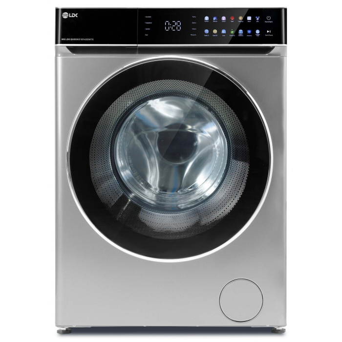 Masina de spalat rufe LDK Queen3 1014DDMTS, Clasa A, Capacitate 10 Kg, 1400 rpm, 14 programe, Control Touch, Steam, Super Spa, My Cycle, Amanare pornire, Prespalare, Intensiv, Motor Inverter Direct Dr [1]