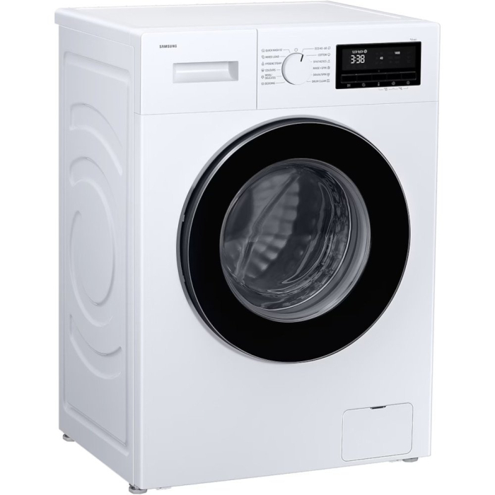 Masina de spalat rufe Samsung WW80FG3M05AWLF, 8 kg, Slim, 1400 RPM, Clasa A, Hygiene Steam, Drum Clean, Afisaj LED, Siguranta copii, Alb [4]