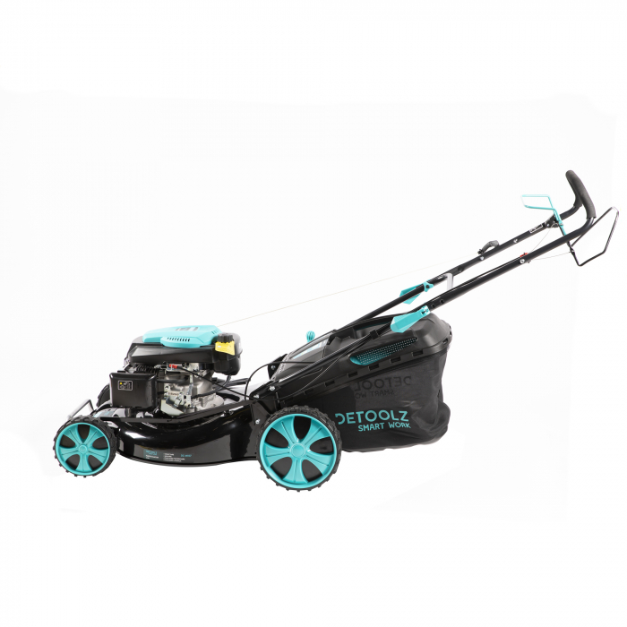 Masina de tuns gazon, benzina, 5.4 CP,  latime lucru 525 mm, 196CC, 70L, autopropulsie, Detoolz DZ-M107 [9]