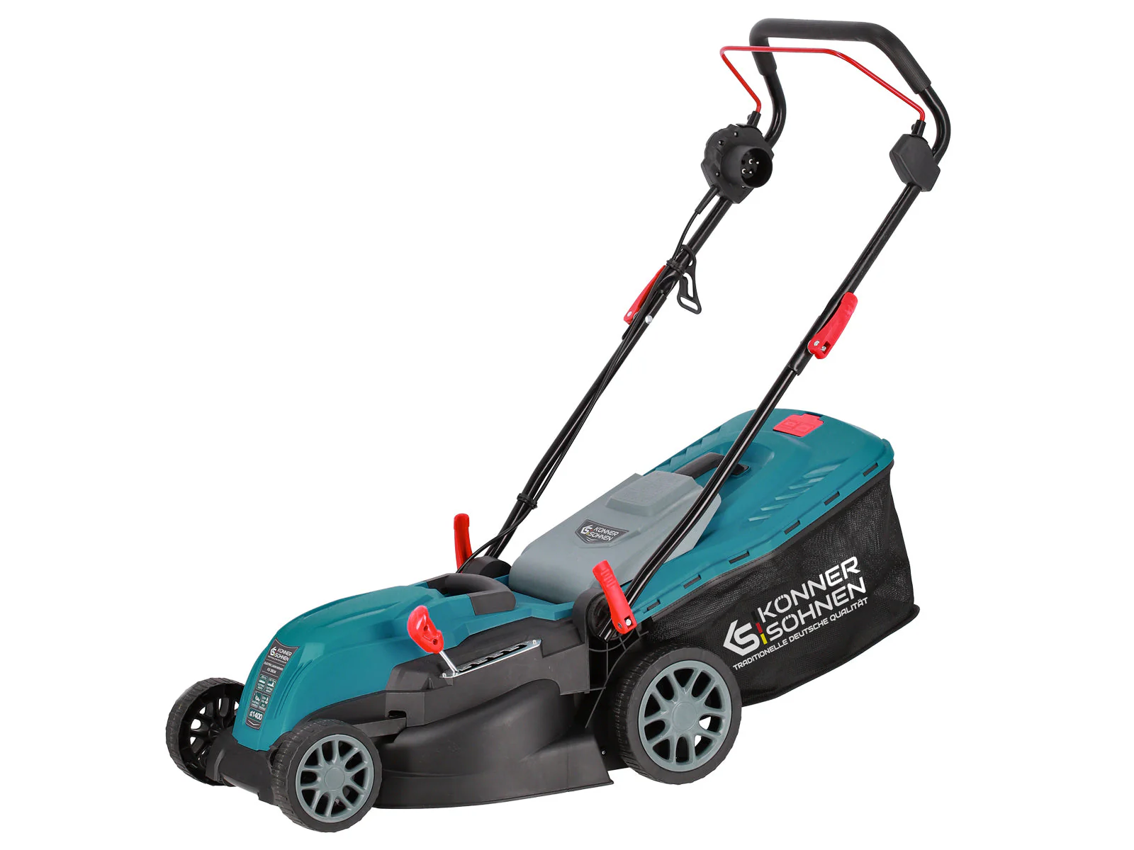 Mașină de tuns iarba electrică, latimea de taiere 38 cm, 1400 W, KS 38LM [2]